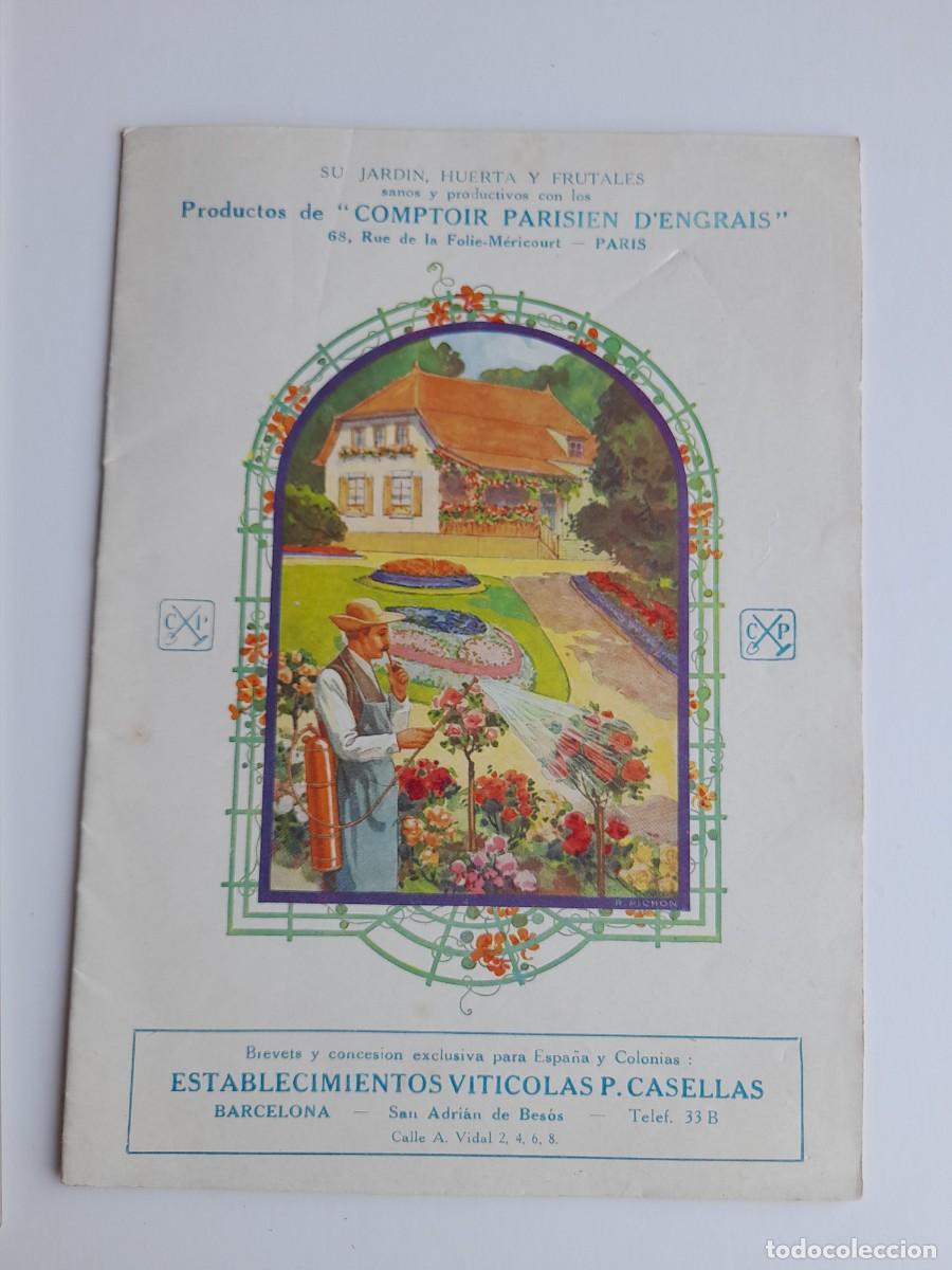 Cat&aacute;logos publicitarios: Cat&aacute;logo HORTICULTURA Recuerdo Exposici&oacute;n Internacional de Barcelona 1929