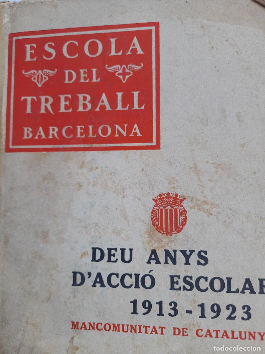 Cat&aacute;logos publicitarios: Cat&aacute;logo Escola del Treball Barcelona 1913-1923