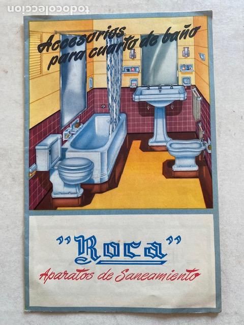 Cat&aacute;logos publicitarios: Roca. Aparatos de Saneamiento. 1954. Catalogo