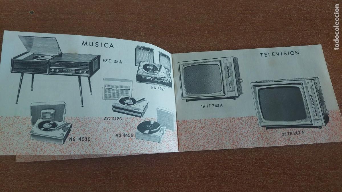 Cat&aacute;logos publicitarios: Cat&aacute;logo novedades Philips 1964 - Foto 3