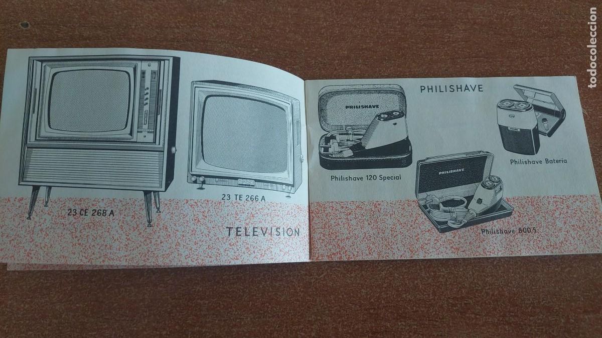 Cat&aacute;logos publicitarios: Cat&aacute;logo novedades Philips 1964 - Foto 4