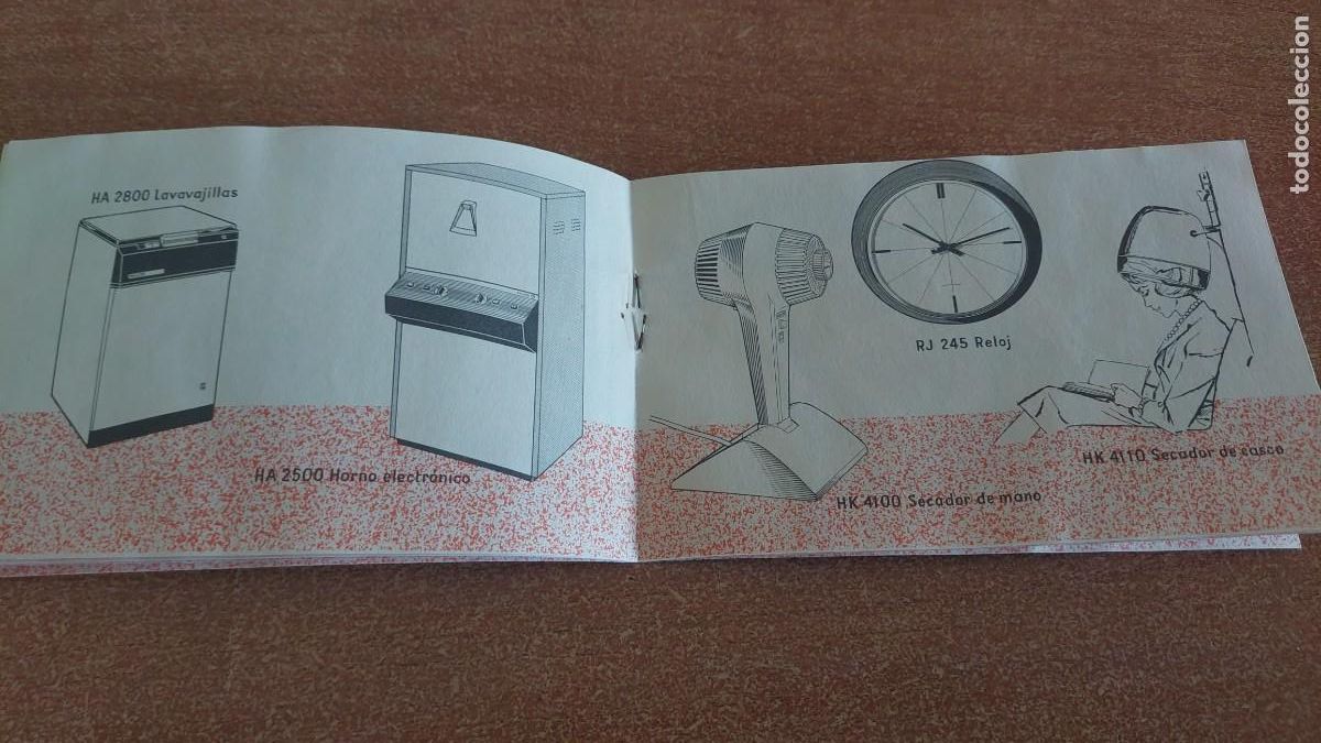 Cat&aacute;logos publicitarios: Cat&aacute;logo novedades Philips 1964 - Foto 6
