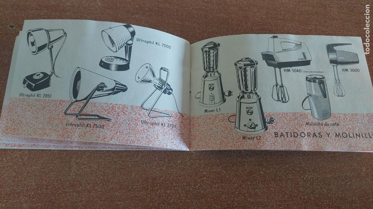 Cat&aacute;logos publicitarios: Cat&aacute;logo novedades Philips 1964 - Foto 8