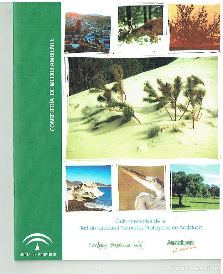 Cat&aacute;logos publicitarios: CATALOGO. CONSEJERIA DE MEDIO AMBIENTE. ESPACIOS PROTEGIDOS. JUNTA DE ANDALUCIA, 2012.(ST/A12)