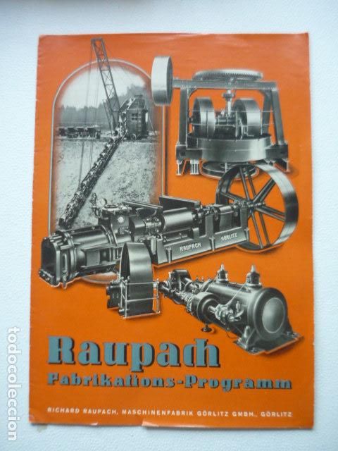 Cat&aacute;logos publicitarios: CAT&Aacute;LOGO PUBLICITARIO ALEM&Aacute;N MAQUINARIA INDUSTRIAL A&Ntilde;OS 30