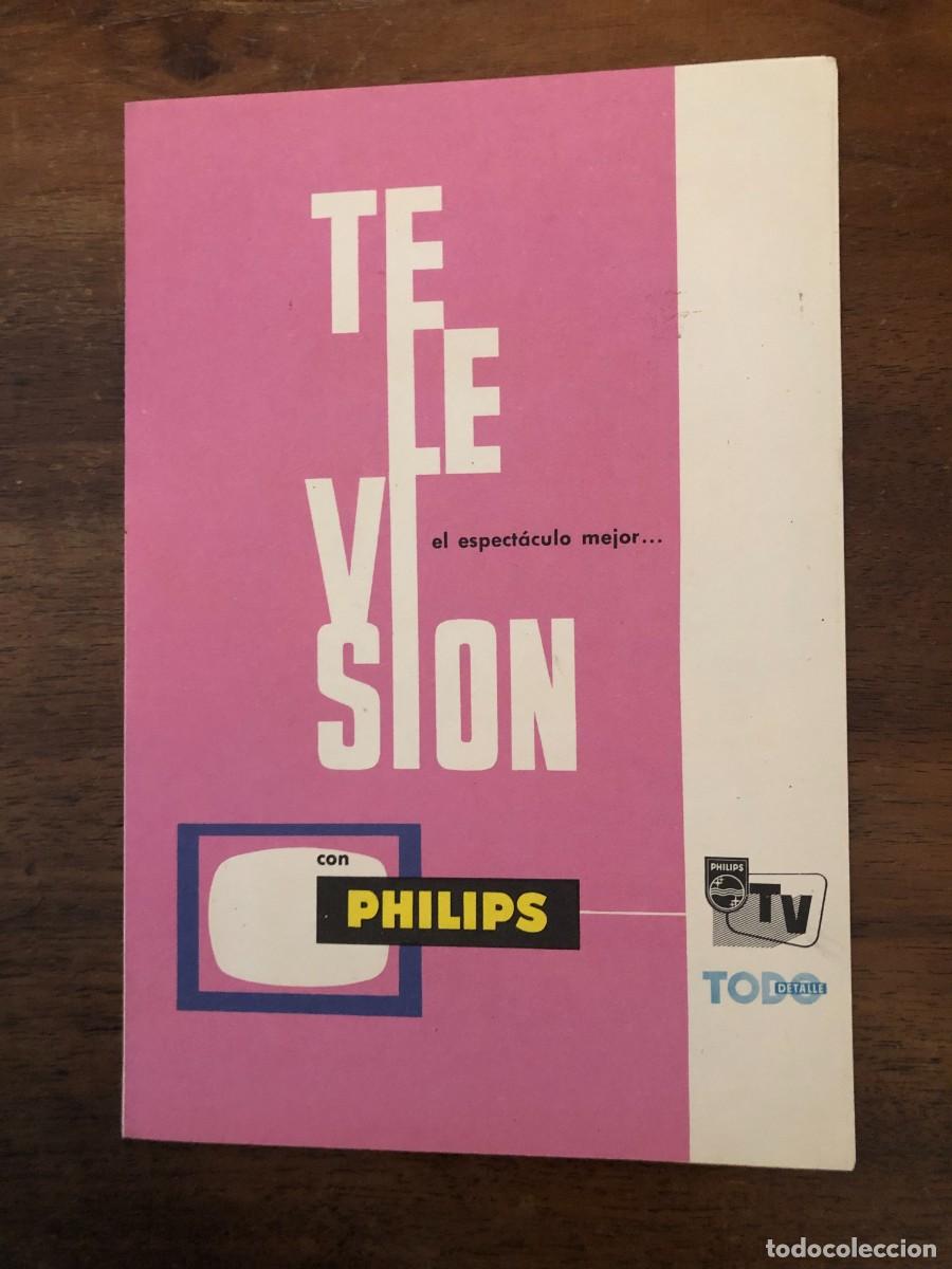 Cat&aacute;logos publicitarios: TR&Iacute;PTICO TELEVISI&Oacute;N PHILIPS