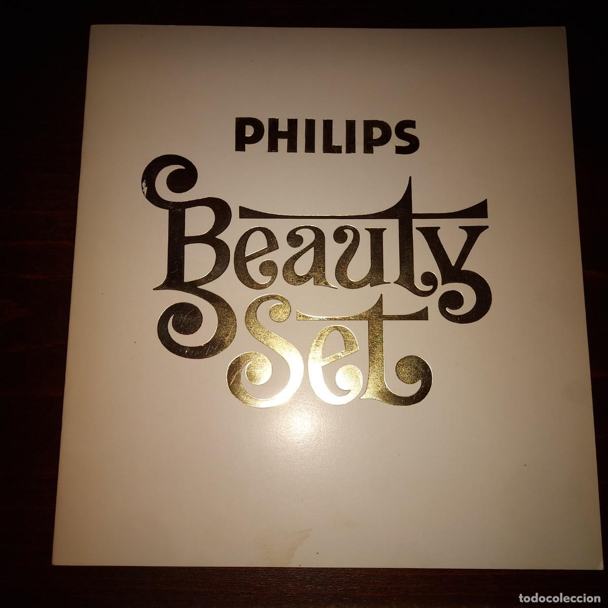Cat&aacute;logos publicitarios: CATALOGO PHILIPS, BEAUTY SET, A&Ntilde;O 1973