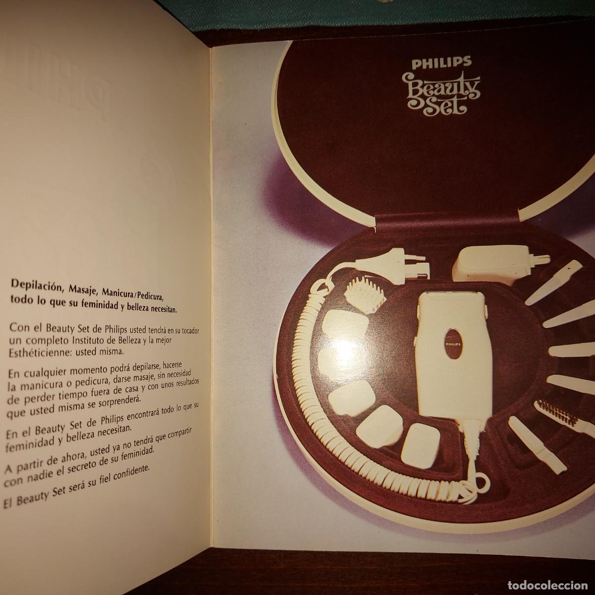 Cat&aacute;logos publicitarios: CATALOGO PHILIPS, BEAUTY SET, A&Ntilde;O 1973 - Foto 3