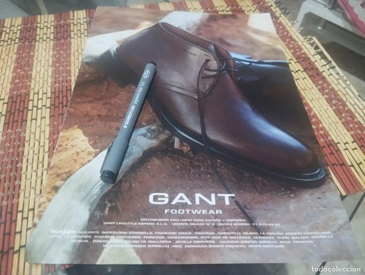 Cat&aacute;logos publicitarios: ZAPATOS GANT FOOT WEAR CLIPPING ANUNCIO PUBLICIDAD REVISTA 2007 BONITO PARA ENMARCAR