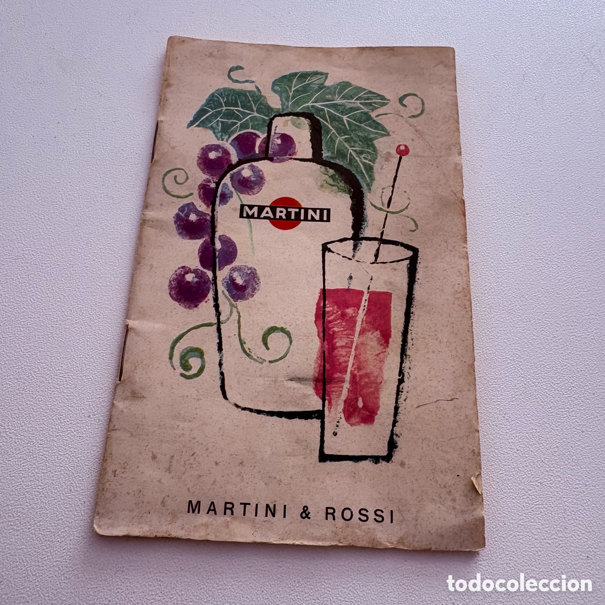 Cat&aacute;logos publicitarios: Cat&aacute;logo a&ntilde;os 50 Mart&iacute;ni Rossi