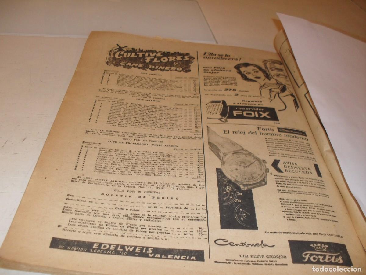 Catalogues publicitaires: (REF 93),BELLA LAMINA PUBLICITARIA RASURADOR FOIX Y RELOJ FORTIS,EDITADO EN 1957
