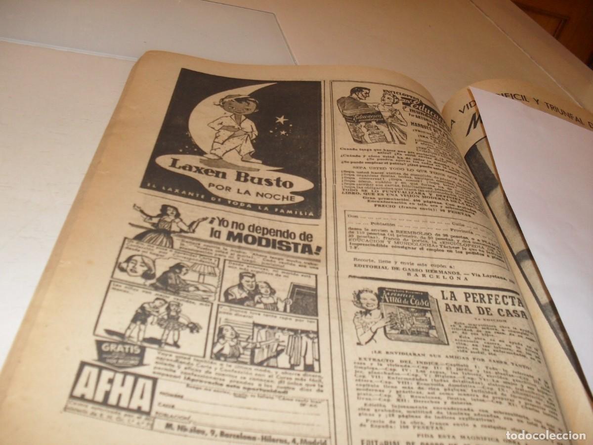 Cat&aacute;logos publicitarios: (REF 93),BELLA LAMINA PUBLICITARIA LIBRO:LA PERFECTA AMA DE CASA+SECCION CHISTES,EDITADO EN 1957