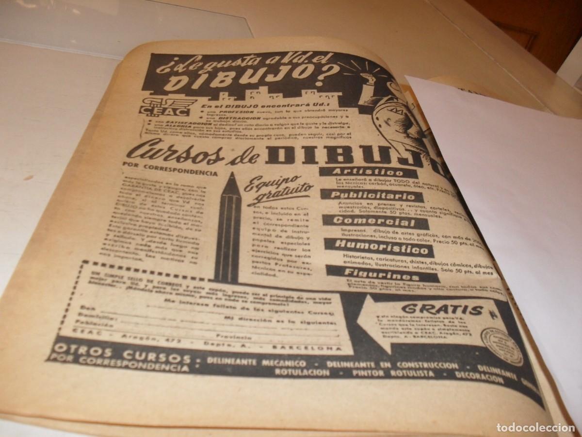 Cat&aacute;logos publicitarios: (REF 93),BELLA LAMINA PUBLICITARIA CURSOS DE DIBUJO CEAC,EDITADO EN 1957