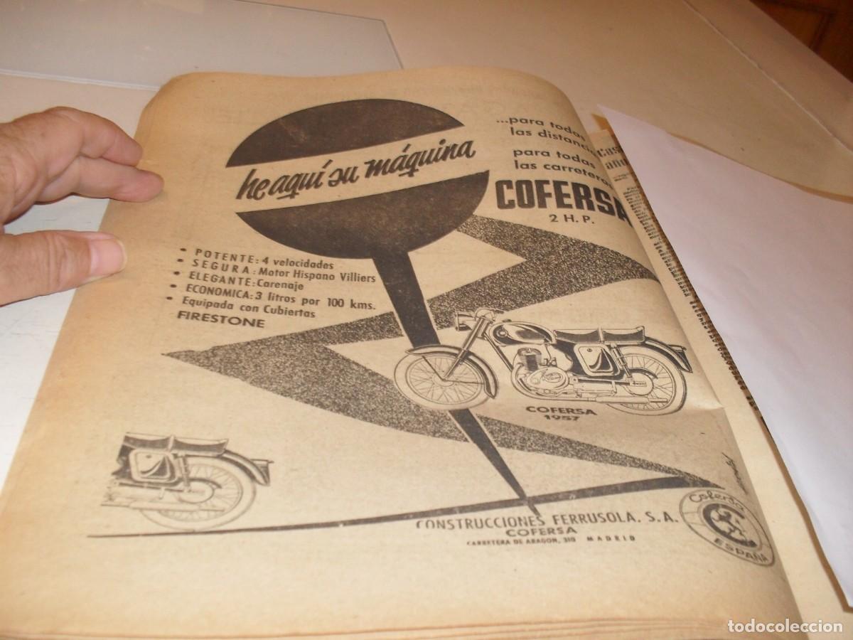 Cat&aacute;logos publicitarios: (REF 93),BELLA LAMINA PUBLICITARIA MOTOCICLETAS COFERSA 2 H.P. ,EDITADO EN 1957