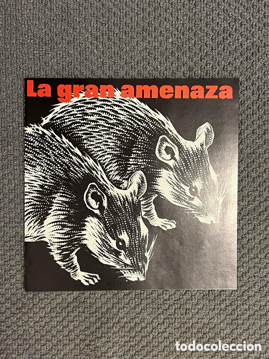 Cat&aacute;logos publicitarios: RATICIDA RATSUL. La Gran Amenaza. COOPER-ZELTIA, S.A. Porri&ntilde;o, Pontevedra (a.1976) Diptico