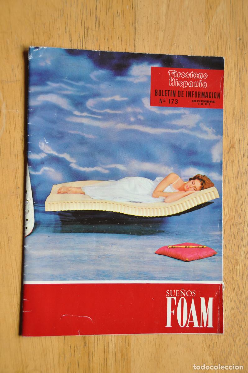 Cat&aacute;logos publicitarios: BOLETIN FIRESTONE HISPANIA N&ordm; 173 - DICIEMBRE 1961
