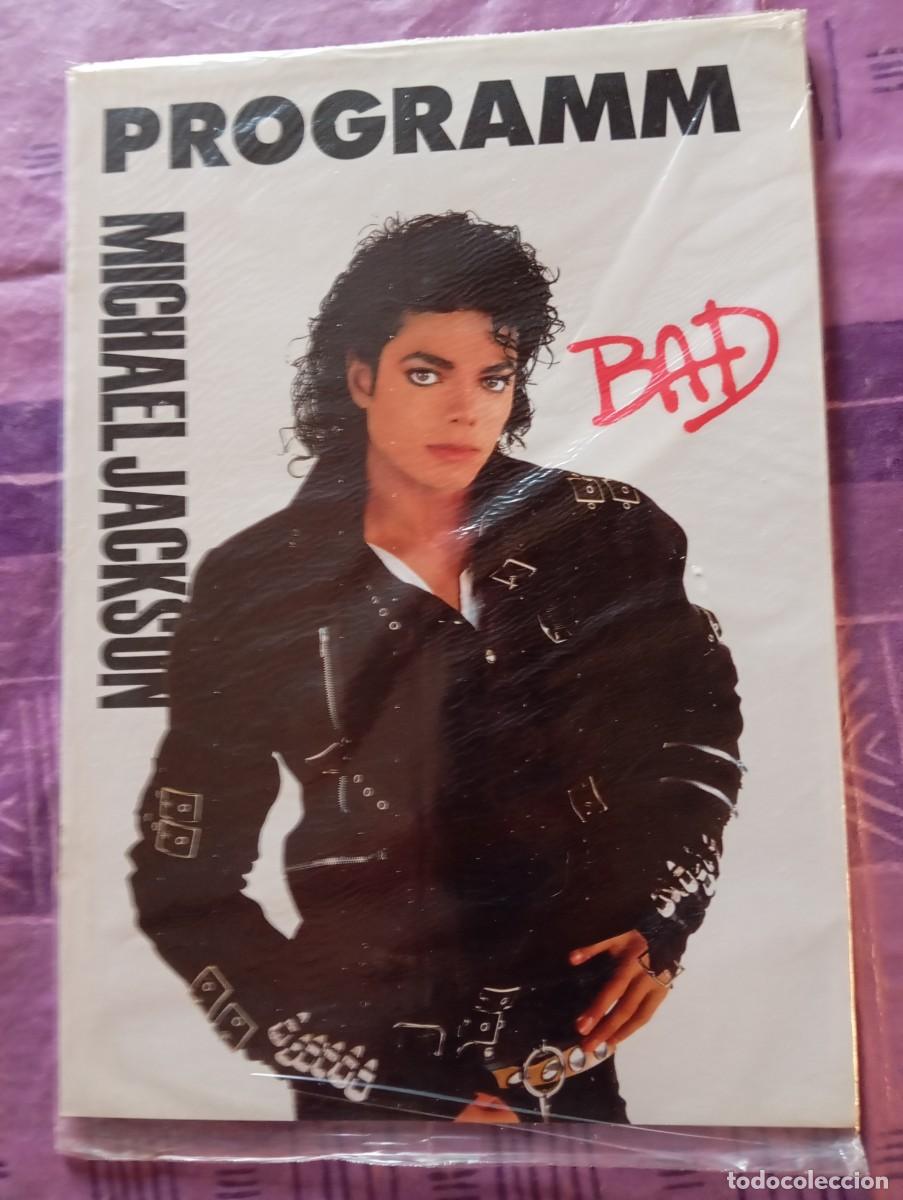 Cat&aacute;logos publicitarios: Catalogo tour Michael Jackson 1988
