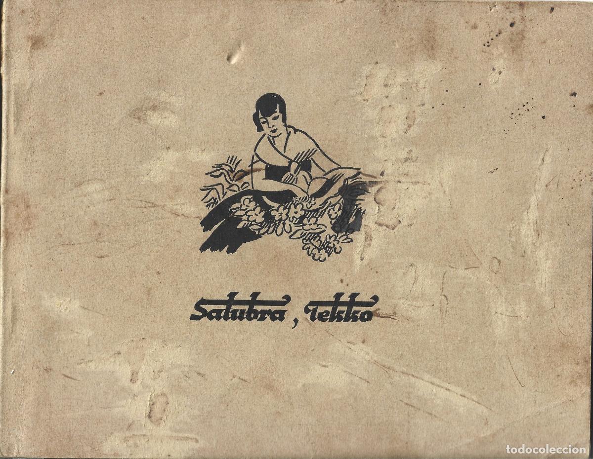 Cat&aacute;logos publicitarios: CATALOGO PAPELES PINTADOS TEKKO SALUBRA AGENTE GENERAL PARA ESPA&Ntilde;A Y COLONIA-