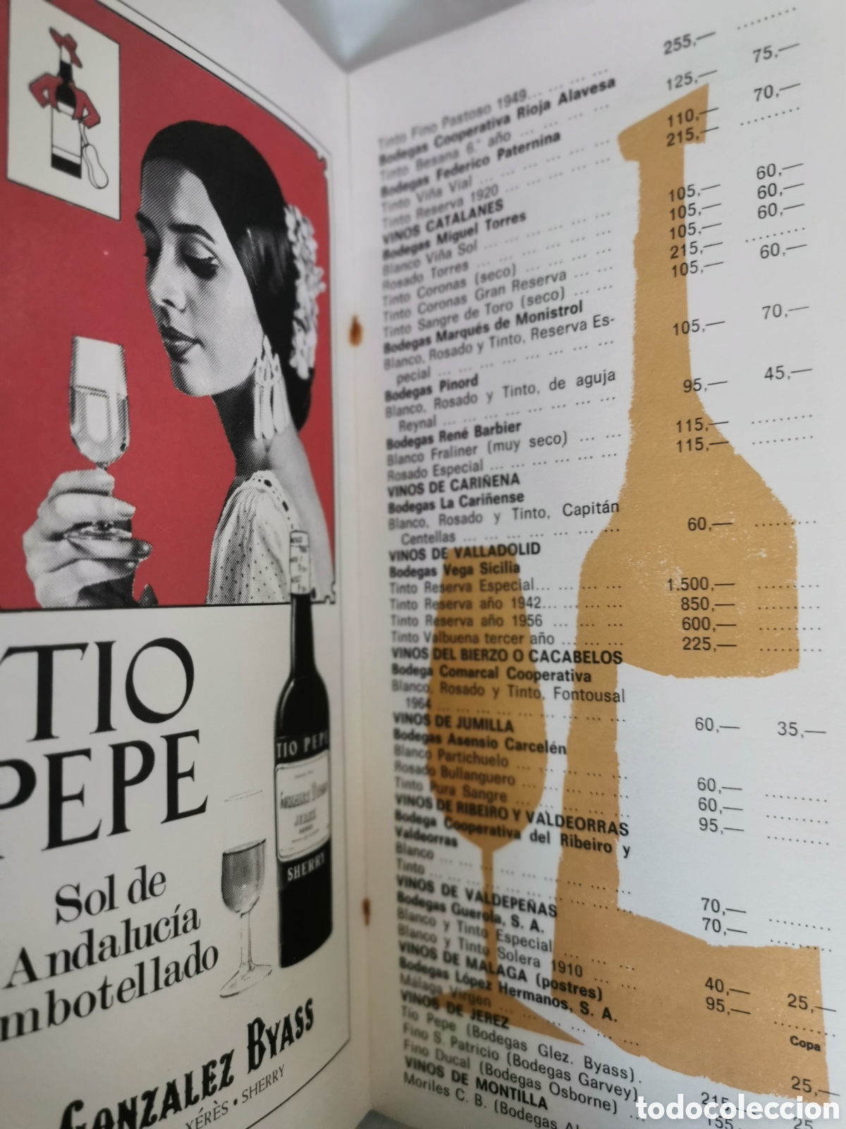 Cat&aacute;logos publicitarios: Folleto restaurante Bilibio Madrid - Foto 4