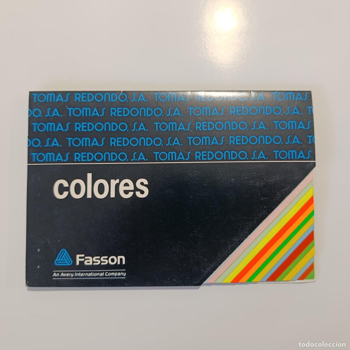 Cat&aacute;logos publicitarios: CATALOGO MUESTRARIO DE ETIQUETAS MULTICOLORES. TOMAS REDONDO.