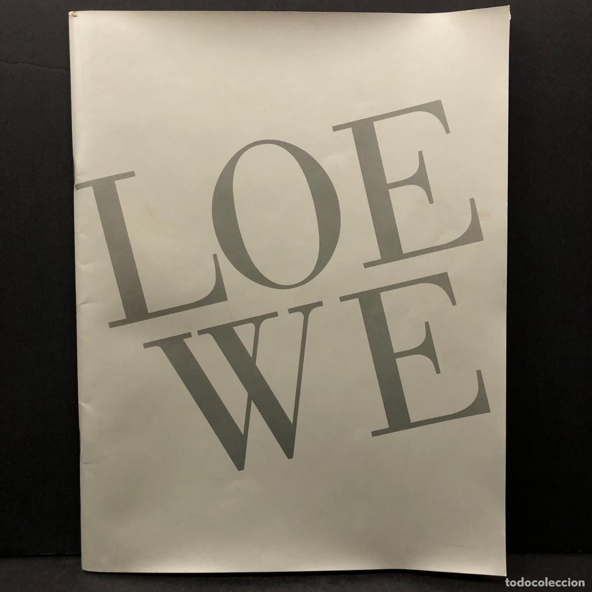 Cat&aacute;logos publicitarios: LOEWE - CAT&Aacute;LOGO PUBLICITARIO DE 1990 - NAVIDAD - MADRID 1846-1990 - RAR&Iacute;SIMO - BOLSOS DISE&Ntilde;O / 101