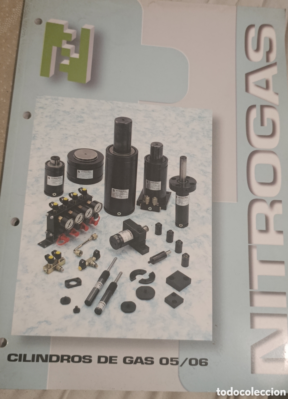 Cat&aacute;logos publicitarios: Cat&aacute;logo T&eacute;cnico NITROGAS 05/06 - Cilindros de Gas y Troquelar&iacute;a (&Aacute;lava)