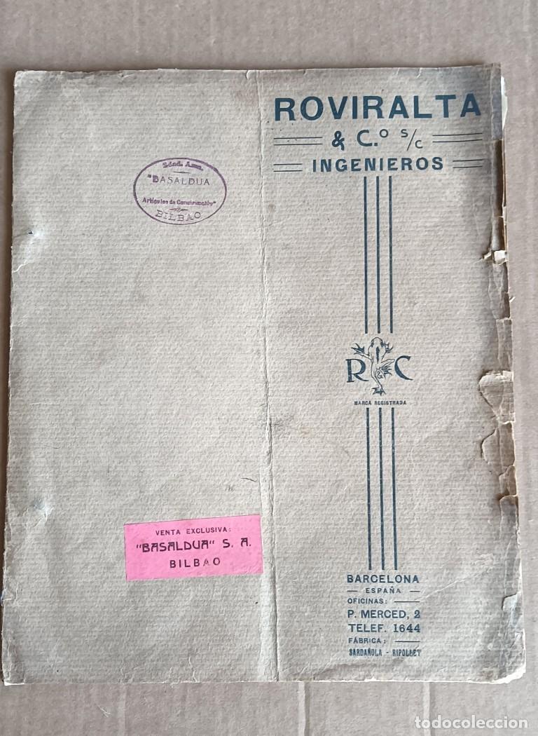Cat&aacute;logos publicitarios: Venta exclusiva de Basald&uacute;a &ndash; Bilbao Folleto The alpha waterproof roofing &ndash;impermeabilizante de teja