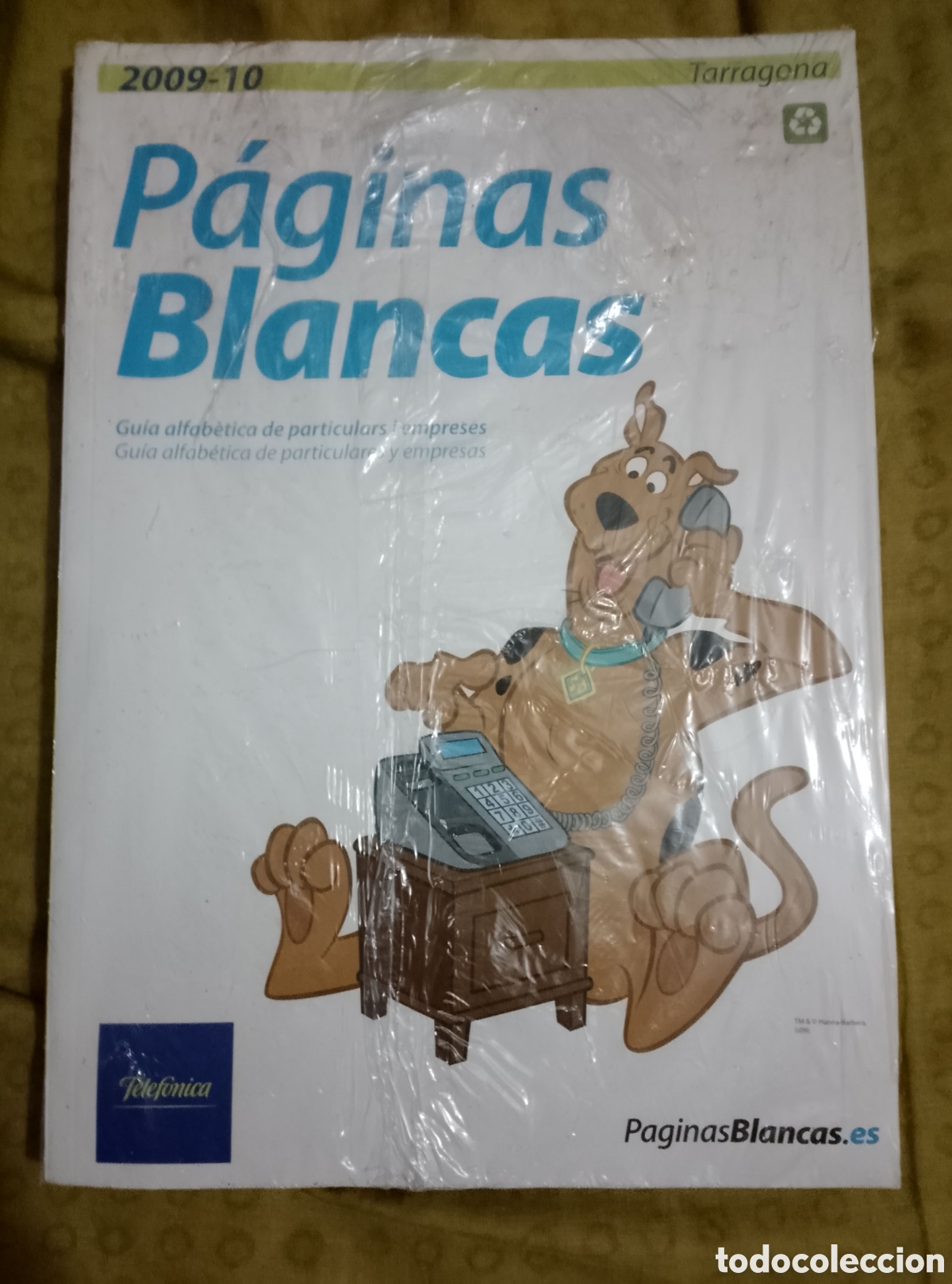 Cat&aacute;logos publicitarios: P&Aacute;GINAS BLANCAS DE TARRAGONA 2009/10 SIN ABRIR
