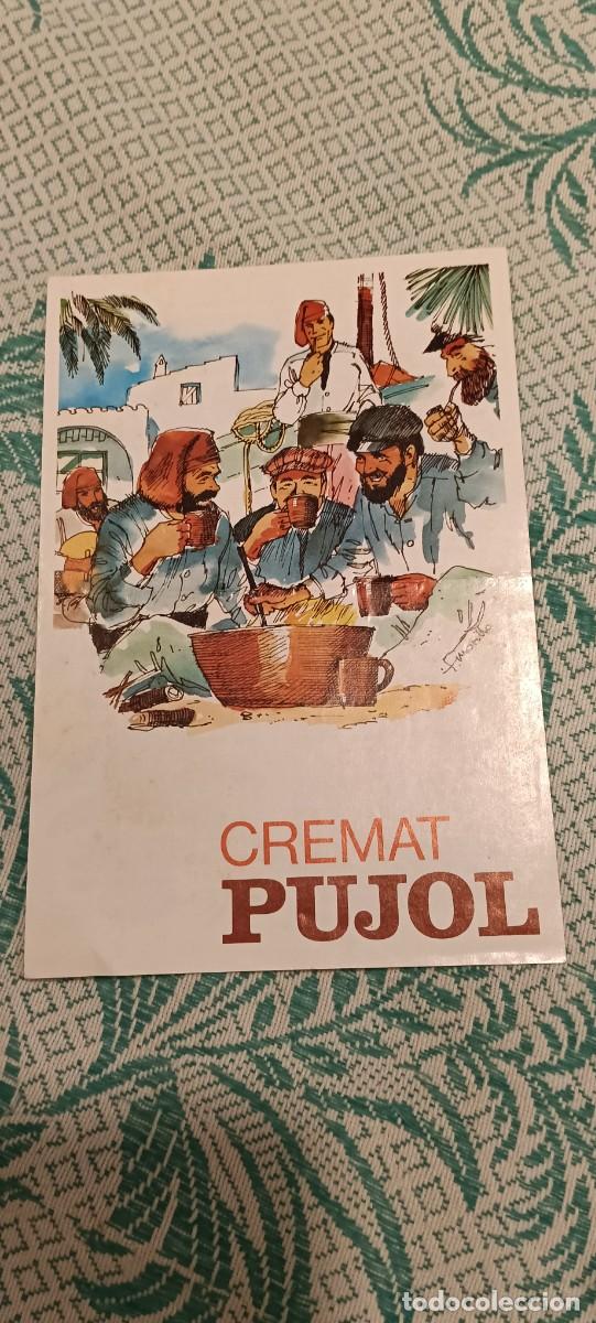 Cat&aacute;logos publicit&aacute;rios: Folleto Publicitario Vintage Ron Pujol - Recetas Cremat y Partitura Habanera &rdquo;La Bella Lola&rdquo;
