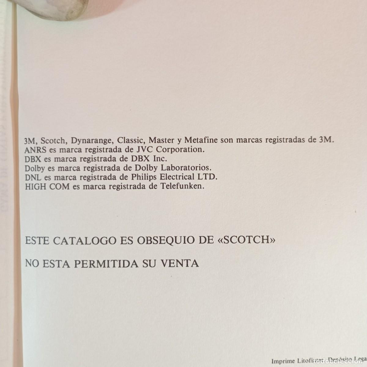 Cat&aacute;logos publicitarios: CATALOGO DEL SONIDO - 1981 - 3M / 1172 - Foto 4