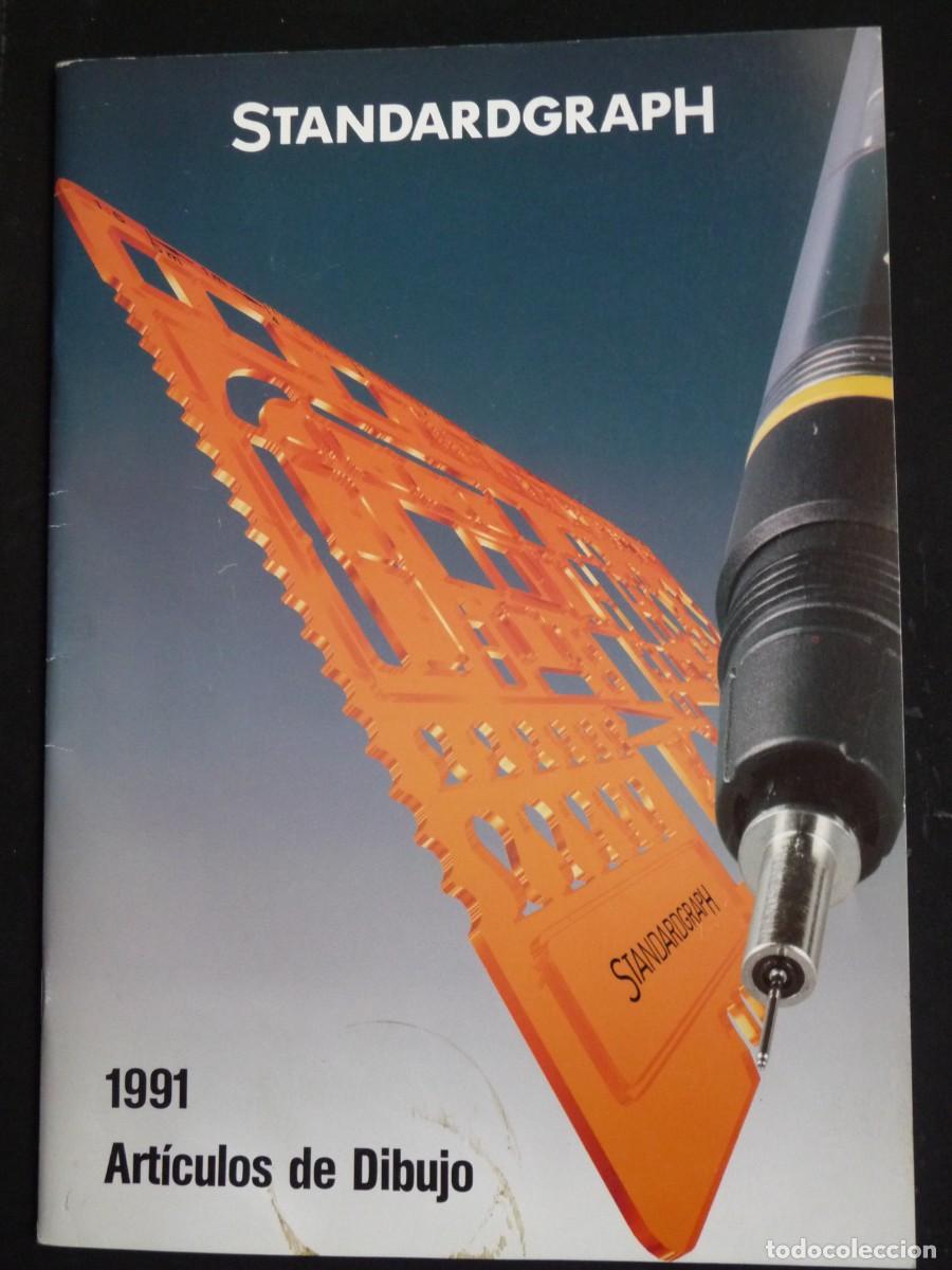 Cat&aacute;logos publicitarios: CATALOGO STANDARDGRAPH, ARTICULOS DE DIBUJO, A&Ntilde;O 1991.