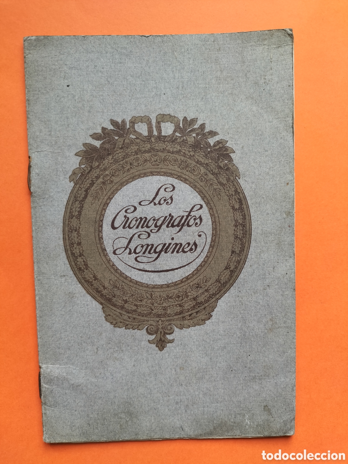 Cat&aacute;logos publicitarios: Los Cronografos Longines. Antiguo Catalogo.