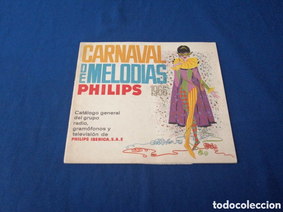 Catalogues publicitaires: CARNAVAL DE MELOD&Iacute;AS PHILIPS 1966