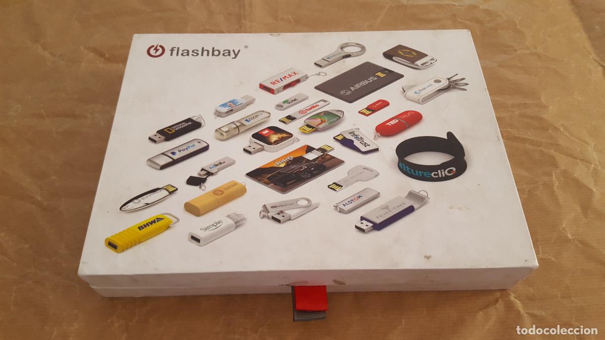 Cat&aacute;logos publicitarios: USB PENDRIVE EXPOSITOR MUESTRARIO FLASHBAY AIRBUS PAYPAL