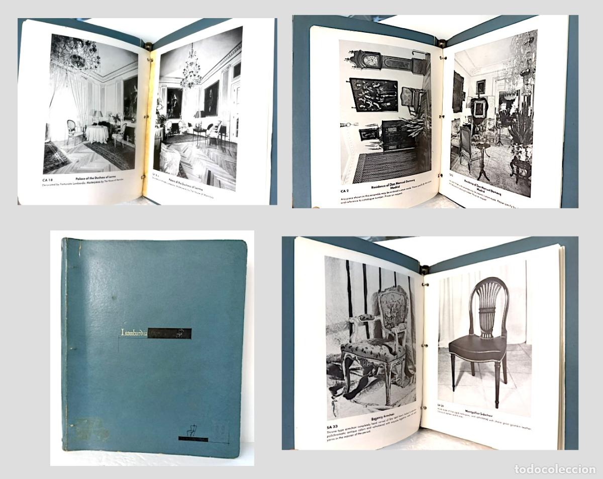 Advertising Catalogs: Lombard&iacute;a Cat&aacute;logo muestrario de mobiliario &eacute;poca (decora casa D Lerma, Domecq, D Salobrial y otro