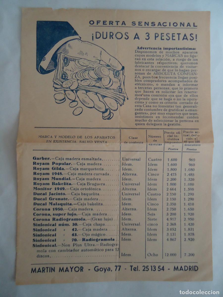 Cat&aacute;logos publicitarios: CATALOGO DE RADIOS ANTIGUAS. PP -13 - Foto 2
