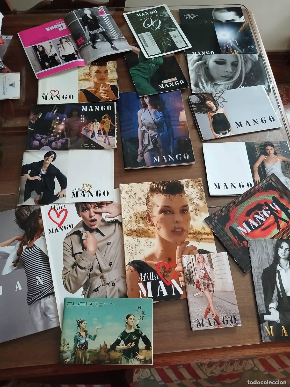 Cat&aacute;logos publicitarios: Cat&aacute;logo MANGO. Lote 18 cat&aacute;logos de moda - Foto 2