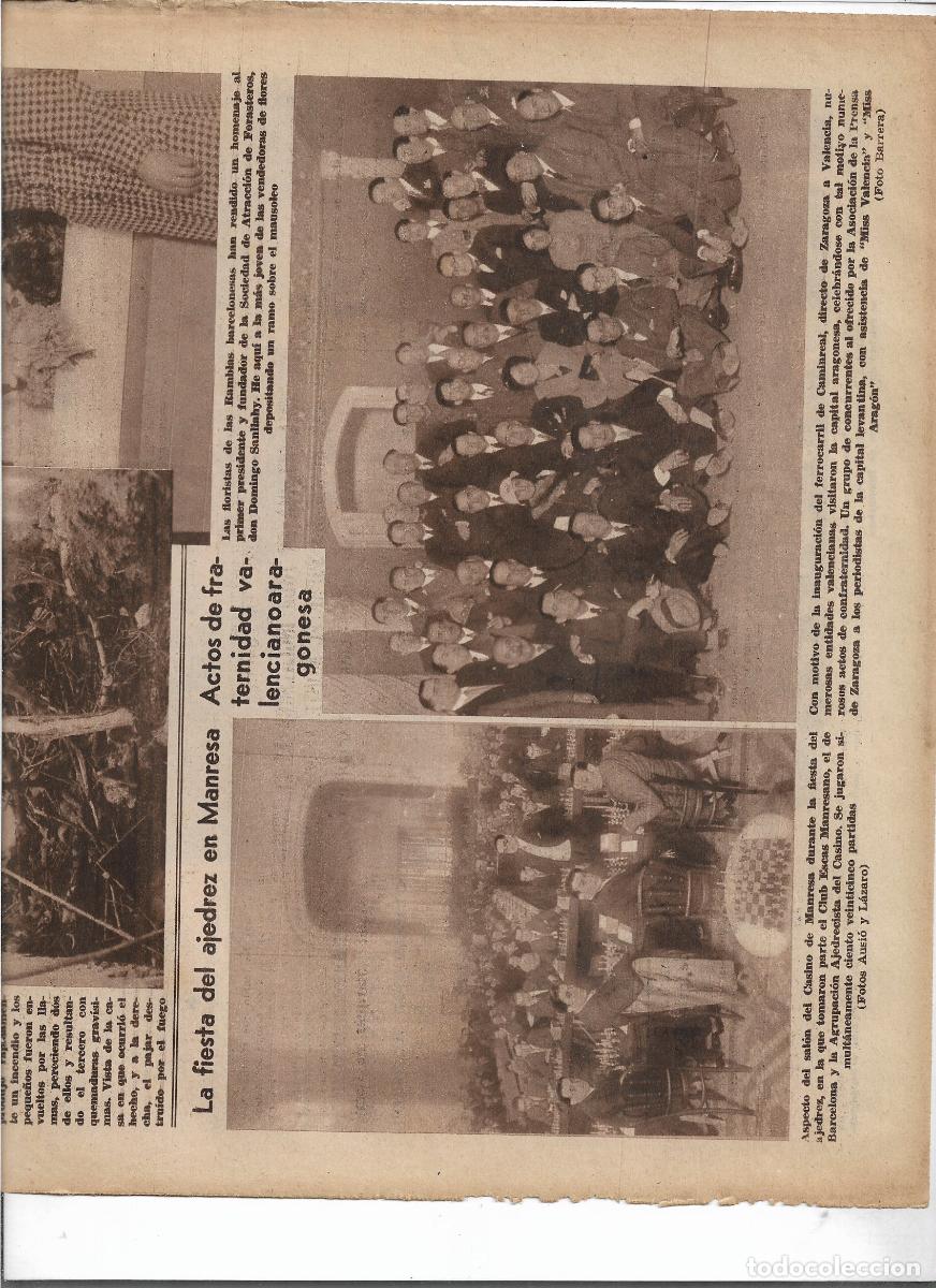 Cat&aacute;logos publicitarios: A&Ntilde;O 1933 RECORTE PRENS CASINO DE MANRESA FIESTA AJEDREZ CLUB ESCACS MANRESANO AGRUPACION AJEDRECISTA