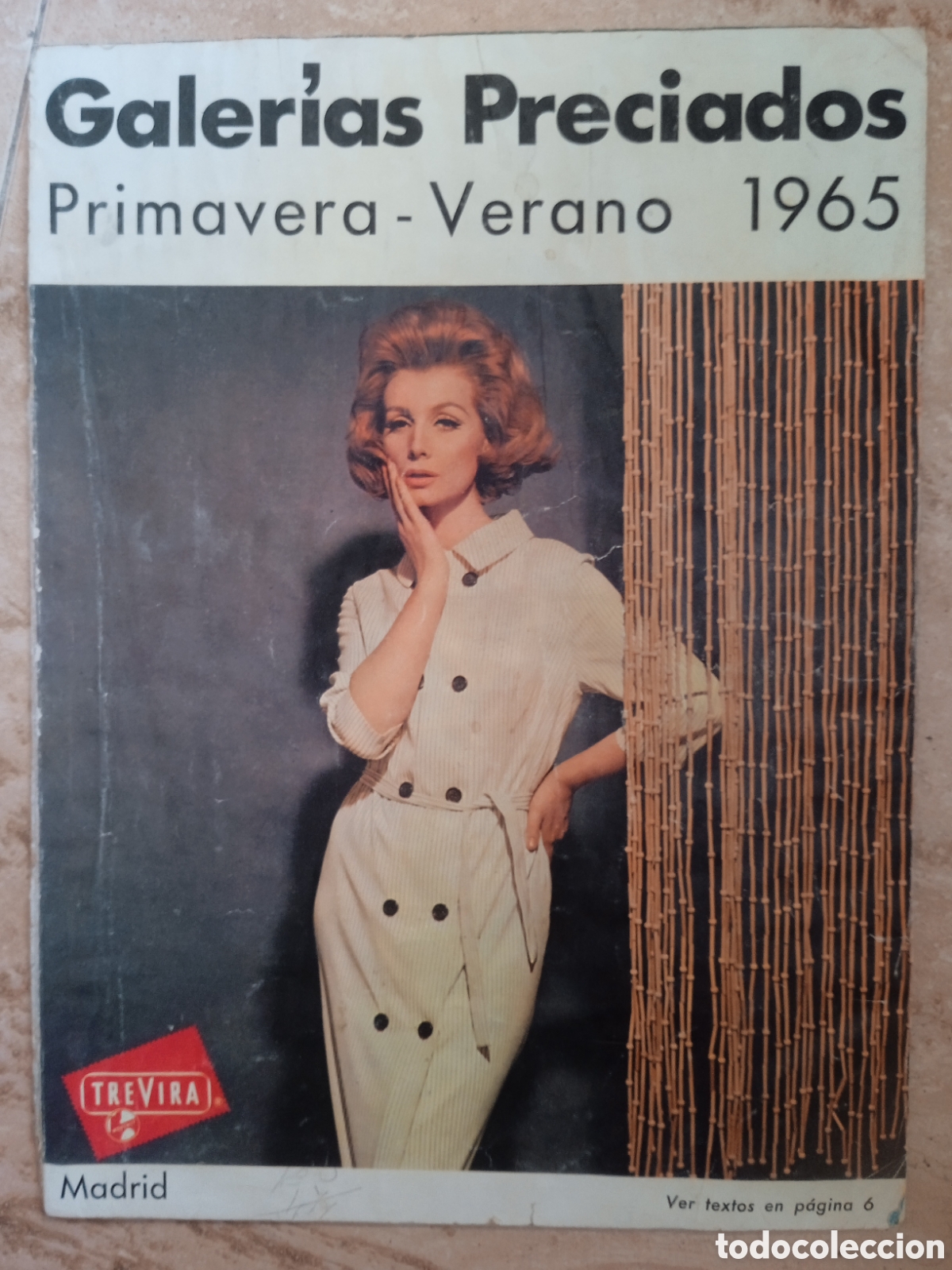 Cat&aacute;logos publicitarios: Catalogo Galer&iacute;as Preciados Primavera Verano 1965