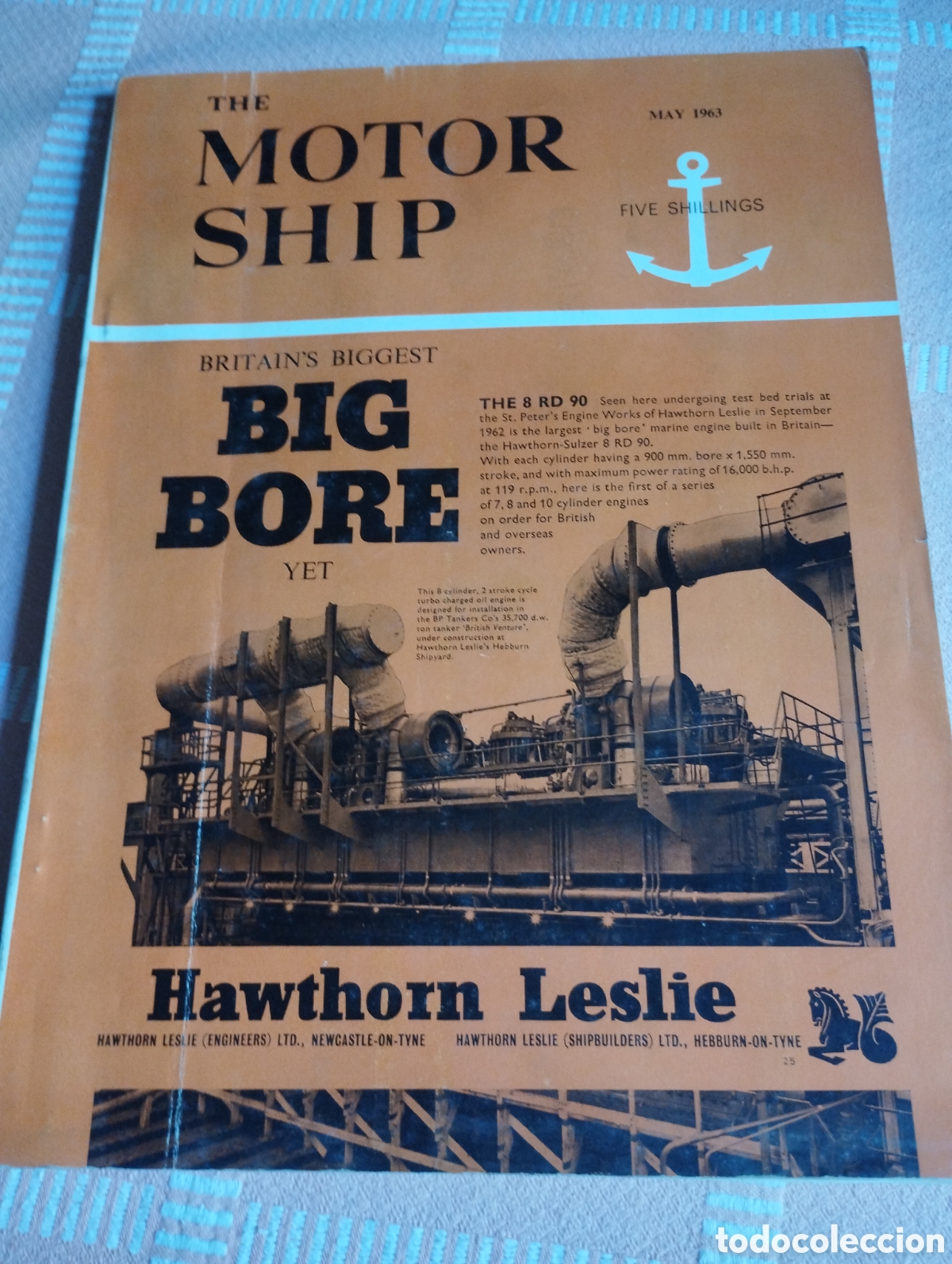Advertising Catalogs: The motor ship May 1963