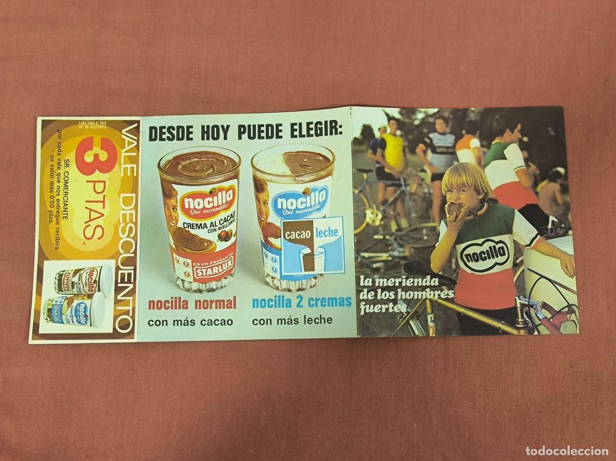 Advertising Catalogs: Folleto Publicitario Antiguo Nocilla &ndash; Vale Descuento 3 Ptas Vintage