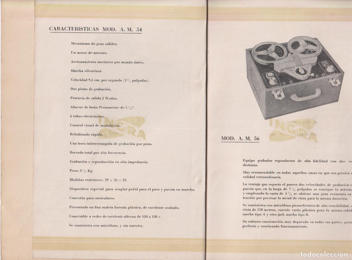 Cat&aacute;logos publicitarios: MAGNETOF&Oacute;N INGRA &ndash; CAT&Aacute;LOGO - Foto 3