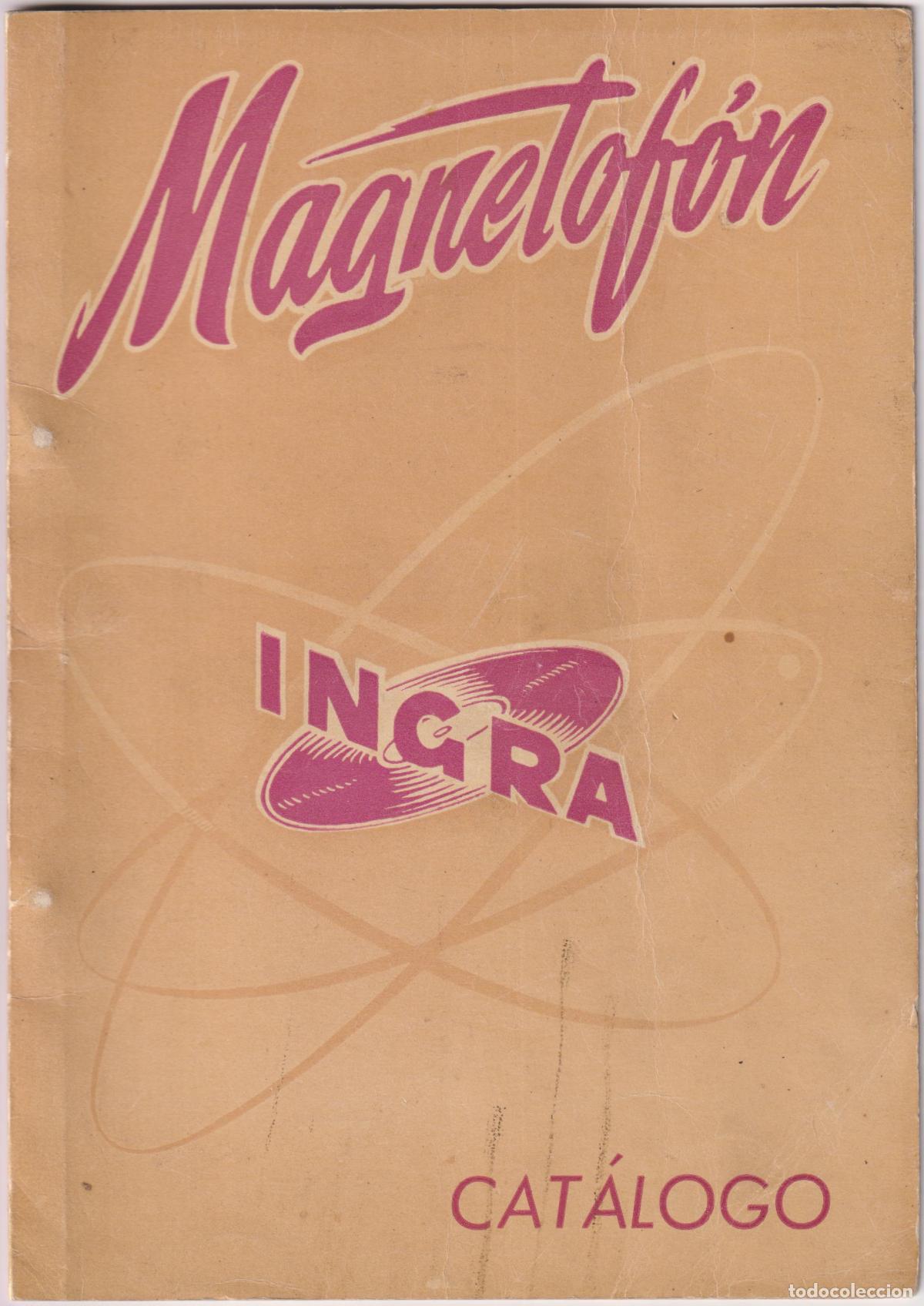 Cataloghi pubblicitari: MAGNETOF&Oacute;N INGRA &ndash; CAT&Aacute;LOGO