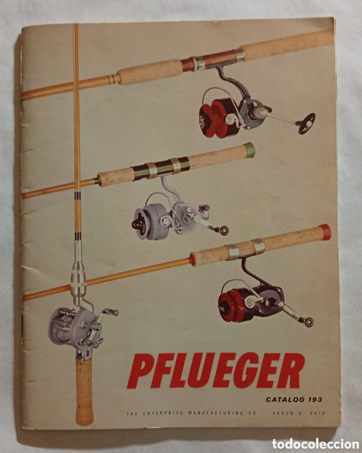 Cat&aacute;logos publicitarios: PFLUEGER, CATALOGO 193 CARRETES, ANZUELOS