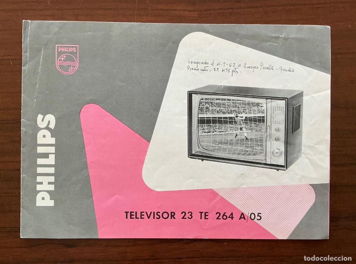 Advertising Catalogs: CAT&Aacute;LOGO MANUAL INSTRUCCIONES DE MANEJO MODO DE EMPLEO TELEVISOR 23 TE 264 A/05 PHILIPS