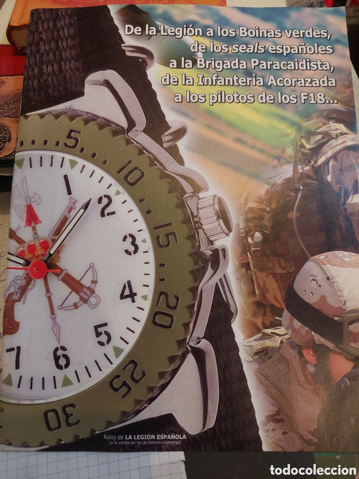 Cat&aacute;logos publicitarios: CAT&Aacute;LOGO RELOJES LEGION,BOINAS VERDES ,PARACAIDISTA, INFANTER&Iacute;A, PILOTOS