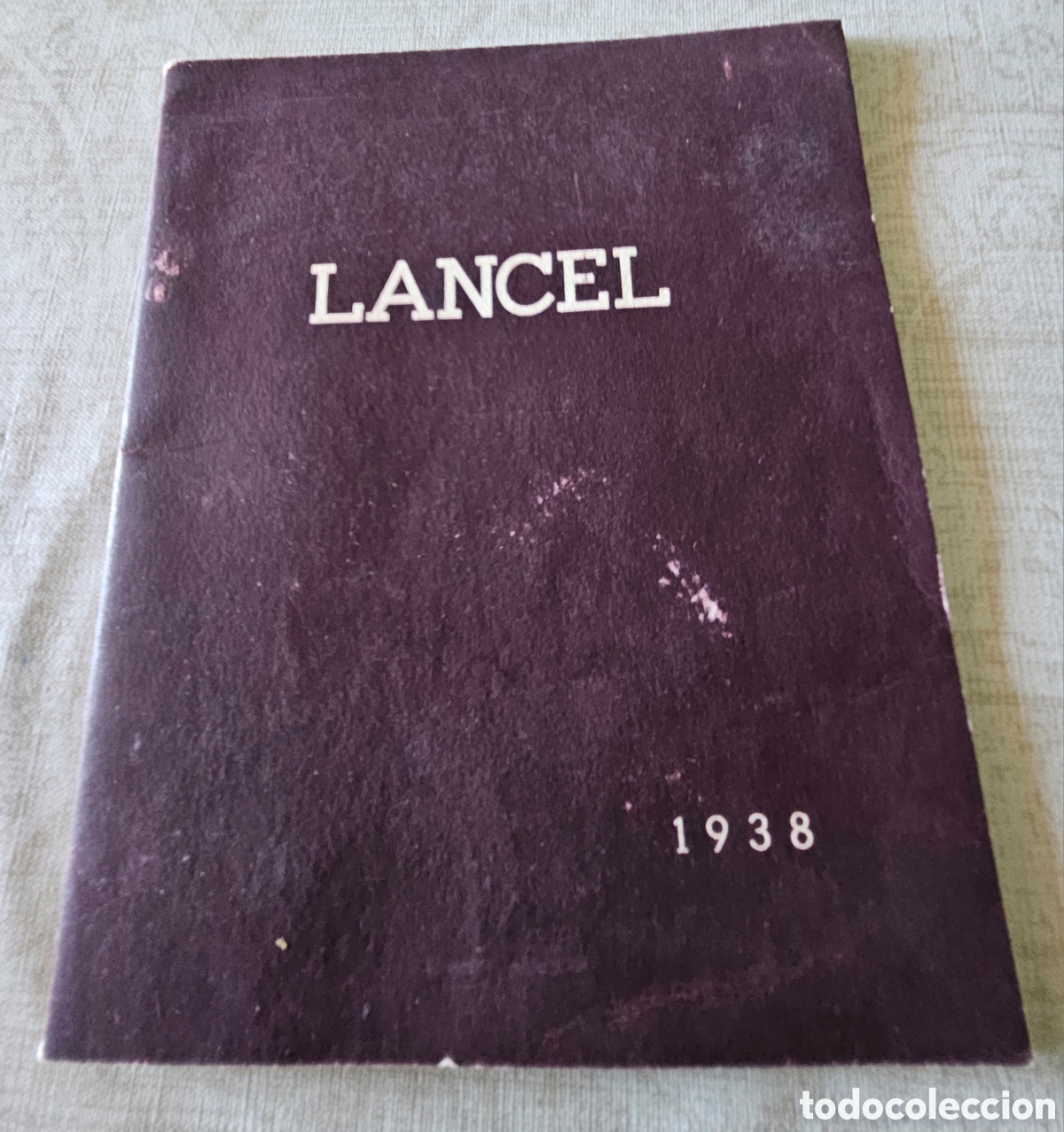 Cat&aacute;logos publicitarios: Cat&aacute;logo Original LANCEL Par&iacute;s 1938 - Art D&eacute;co - Muy Buen Estado
