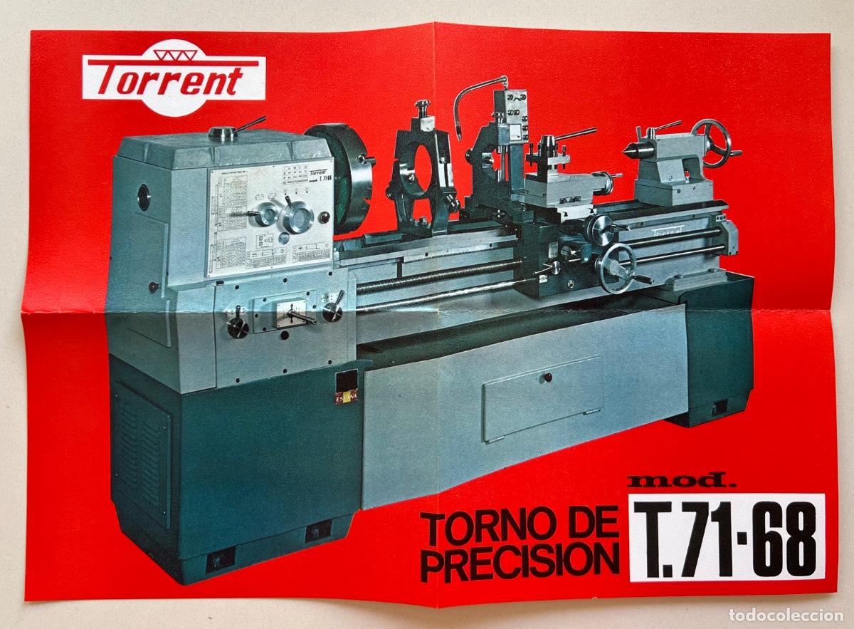 Werbekataloge: Cat&aacute;logo Torrent Torno de Precisi&oacute;n Mod. T. 71-68