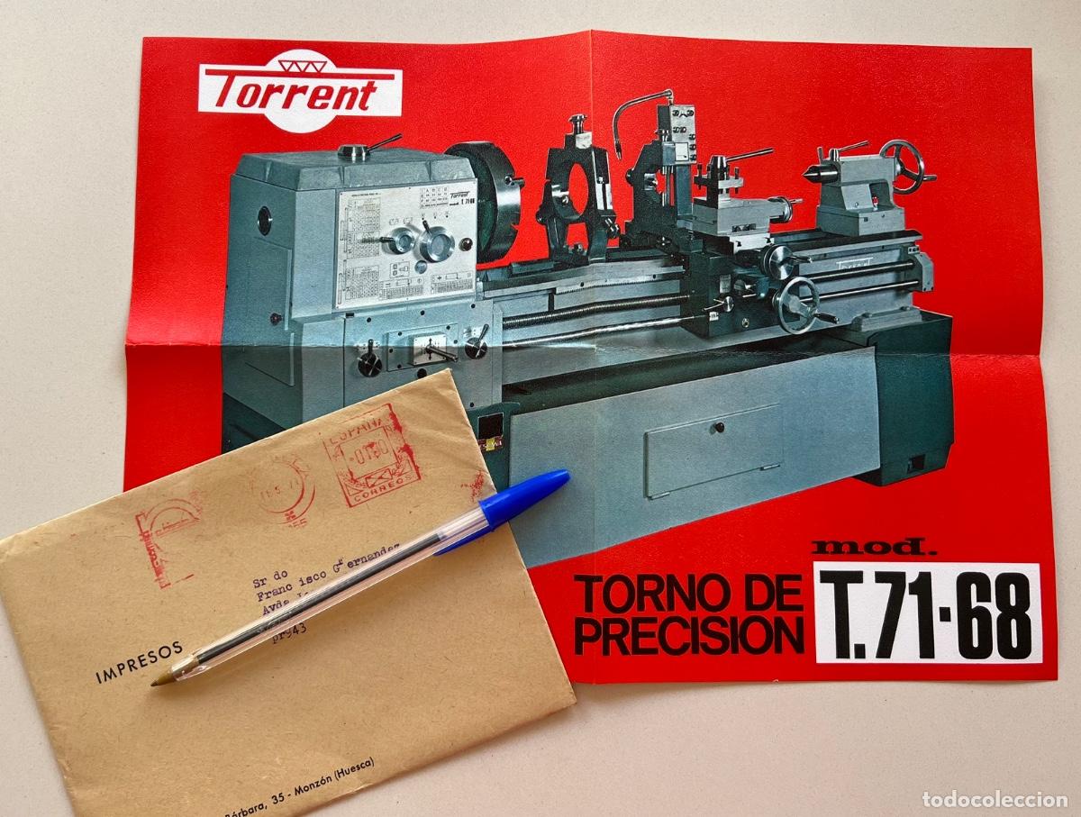 Cat&aacute;logos publicitarios: Cat&aacute;logo Torrent Torno de Precisi&oacute;n Mod. T. 71-68 - Foto 2