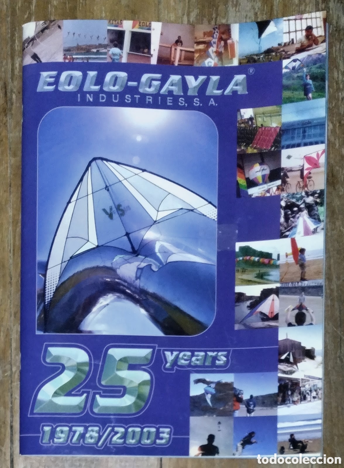Advertising Catalogs: cat&aacute;logo EOLO-GAYLA industries s.a. 25 YEARS 1978-2003 como NUEVO (ver fotos)